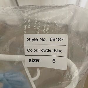 Mac Duggal Powder Blue Maxi Dress